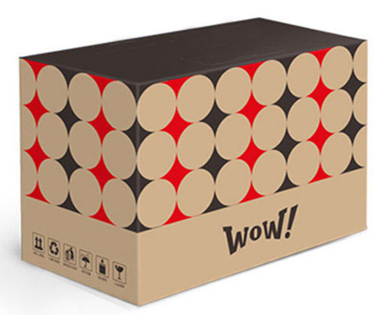 Double Color Corrugated Box